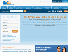 Tablet Screenshot of bizilla.com